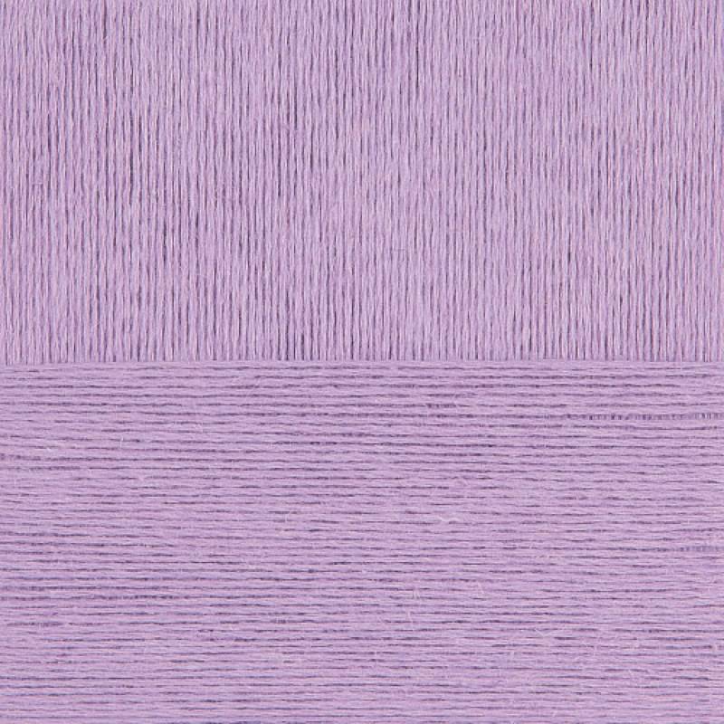 Льняная шерсть. Цвет 178-Св.сиреневый. 5x100 г.