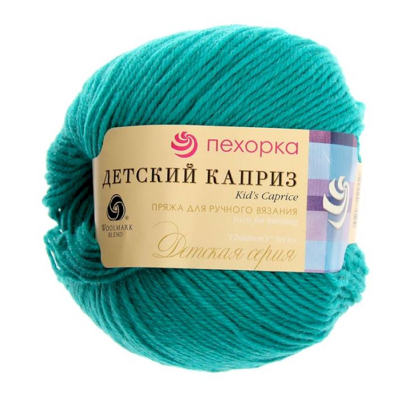 Детский каприз. Цвет 335-Изумруд. 10x50 г
