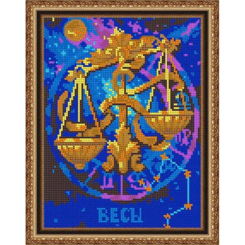 Набор для вышивания бисером №476П «Весы»