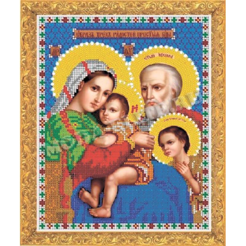 Набор для вышивания бисером «Образ трех радостей Пресвятой Богородицы»