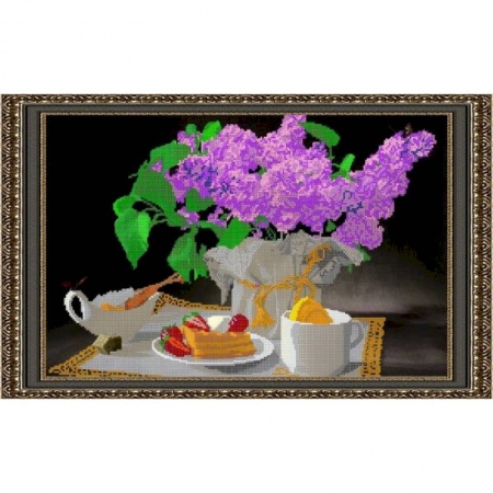 Набор для вышивания бисером №079 «Сирень»