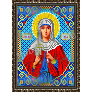 Набор для вышивания бисером 8690М «Св. Зоя»