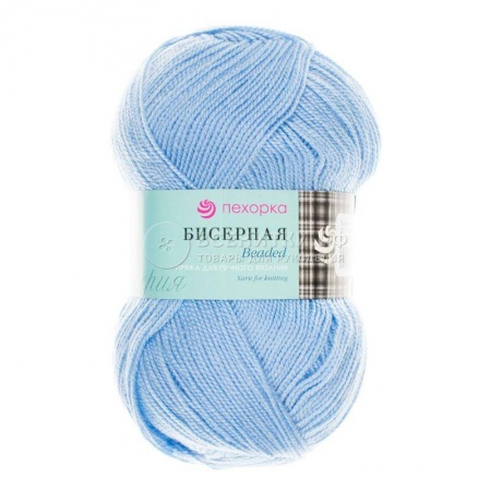 Бисерная. Цвет 05-Голубой. 5х100 г