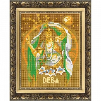 Набор для вышивания бисером №475П «Дева»