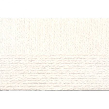 Деревенская шерсть. Цвет 01-Белый. 10x100 г.