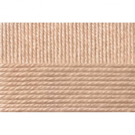 Мериносовая. Цвет 124-Песочный. 10х100 г