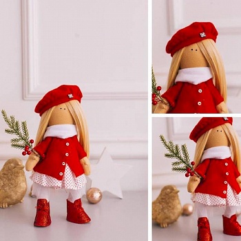 Интерьерная кукла «Лада» набор для шитья, 15,6 x 22,4 x 5,2 см