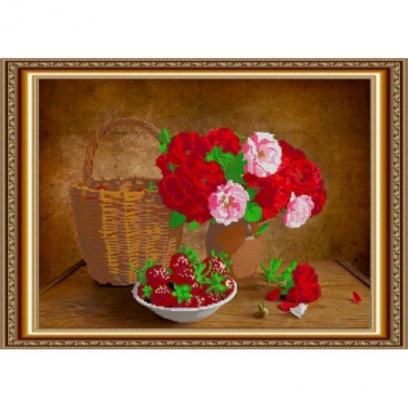 Набор для вышивания бисером №084 «Натюрморт»