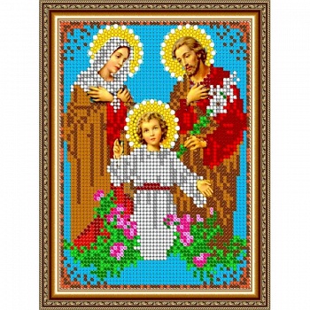 Набор для вышивания бисером 8351М «Святая Семья»