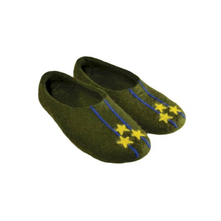Войлочные тапочки «Погоны» полковник. Размер 44