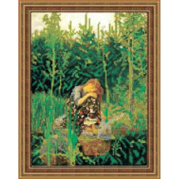 Набор для вышивания бисером «Аленушка» 19*24 см