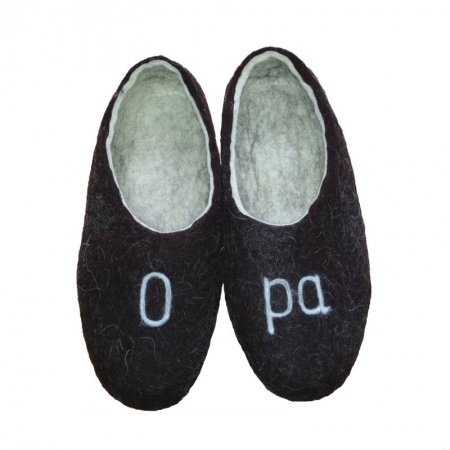 Войлочные тапочки «Opa». Размер 45