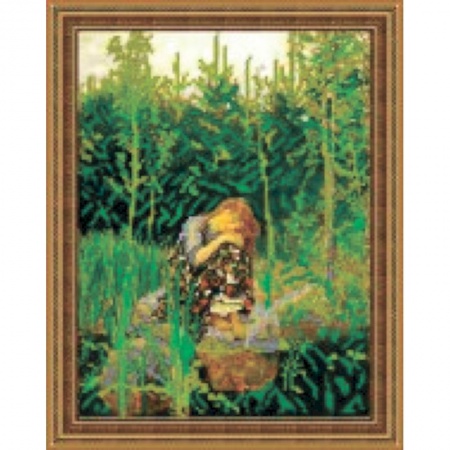 Набор для вышивания бисером «Аленушка» 19*24 см