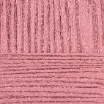 Льняная шерсть. Цвет 21-Брусника. 5x100 г.