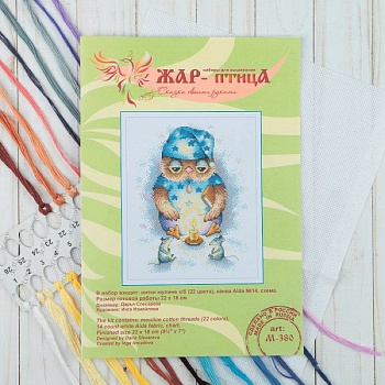 Набор для вышивания 'Ночные посиделки' 22x18 см