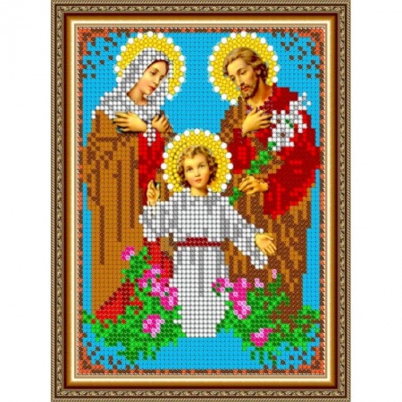 Набор для вышивания бисером 8351М «Святая Семья»