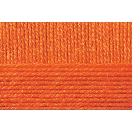 Мериносовая. Цвет 284-Оранжевый. 10х100 г