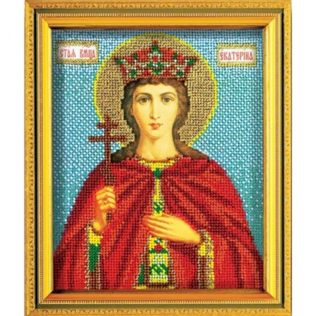Набор для вышивания бисером 8706М «Св. Екатерина»