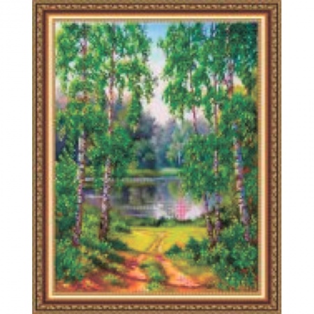 Набор для вышивания бисером «Краски лета» 38*48 см