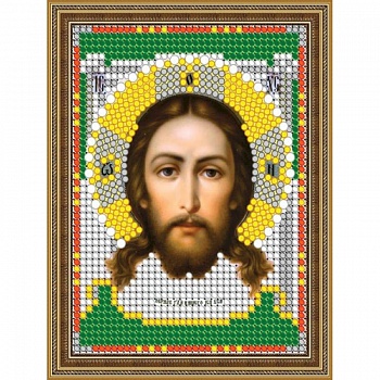 Набор для алмазной вышивки ДЛМ-327 «Св. Спас Нерукотворный» 9,2x12 см