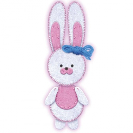 Игрушка из фетра, набор для создания 'Зайка'