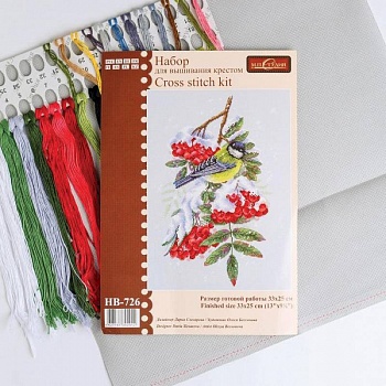 Набор для вышивания «Крылатая лакомка» 33x25 см