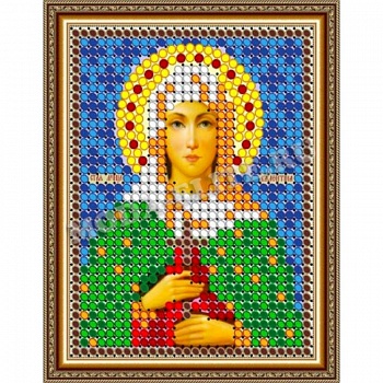 Набор для вышивания бисером 8703Л «Святая Мученица Валентина»