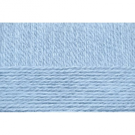 Деревенская шерсть. Цвет 177-Голубое небо. 10x100 г.