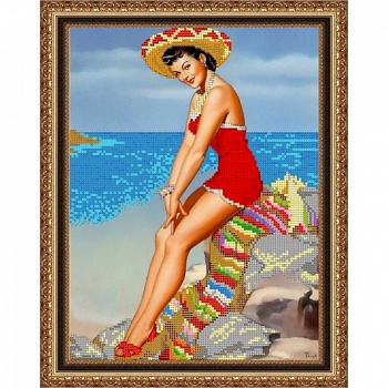 Набор для вышивания бисером №274 «У моря»