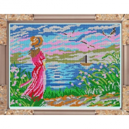 Набор для вышивания бисером №339П «На берегу»