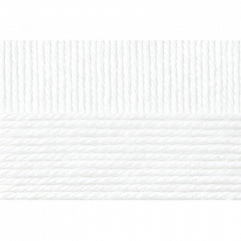 Мериносовая. Цвет 01-Белый. 10х100 г