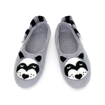 Тапочки - Еноты. Размер 41