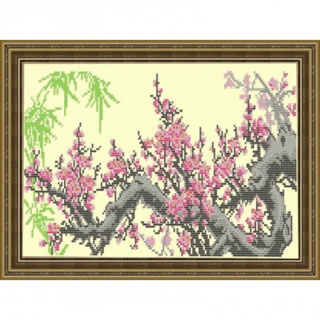 Набор для вышивания бисером №034 «Сакура»