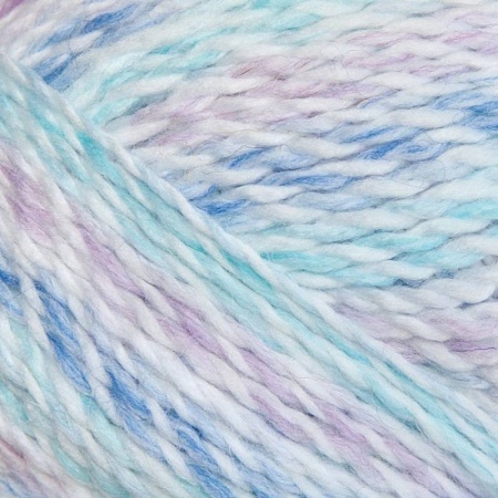 Радужный стиль. Цвет 1036-Мулине гол.бирюза/сирень. 5х100 г