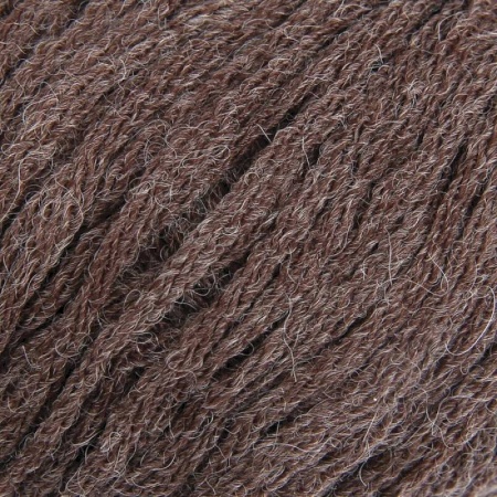Альпака шикарная. Цвет 251-Коричневый. 10х50 г