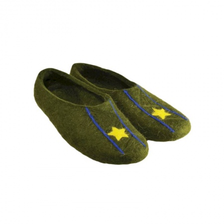 Войлочные тапочки «Погоны» генерал. Размер 43
