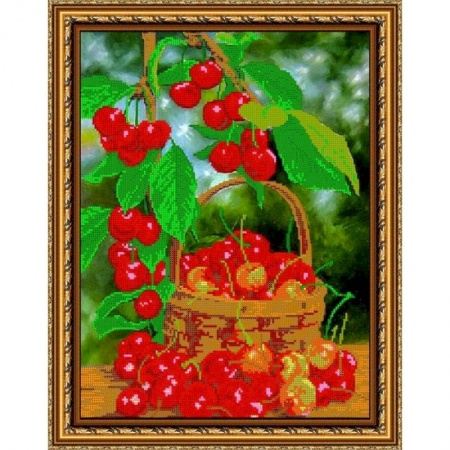 Набор для вышивания бисером №373 «Вишенки»