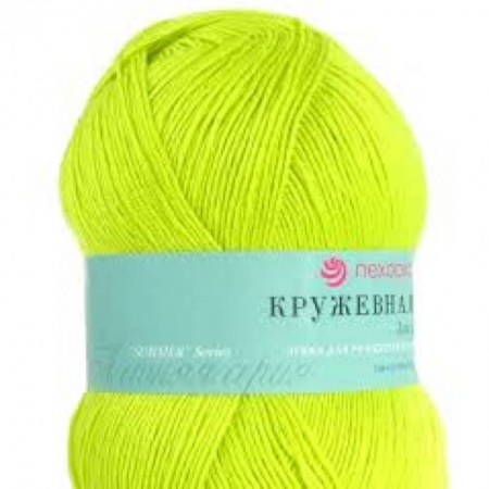 Кружевная. Цвет 483-Незрелый лимон. 5х50 г