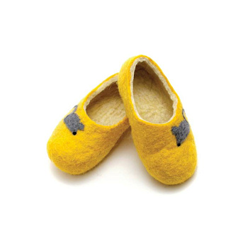 Детские войлочные тапочки Мышки. Размер 17 см