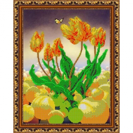 Набор для вышивания бисером №388 «Тюльпаны»