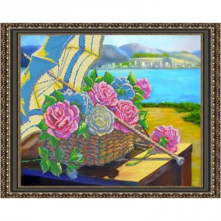 Набор для вышивания бисером №137 «Летний пейзаж»