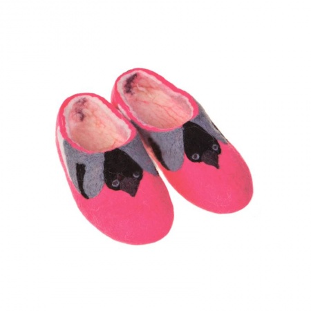 Тапочки из войлока - Снегири Снегиревы. Размер 37