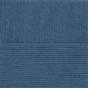 Носочная пряжа. Цвет 256-Св.джинса. 10x100 г.