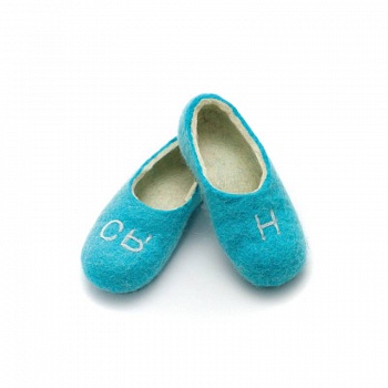 Детские войлочные тапочки - Сын. Размер 18 см