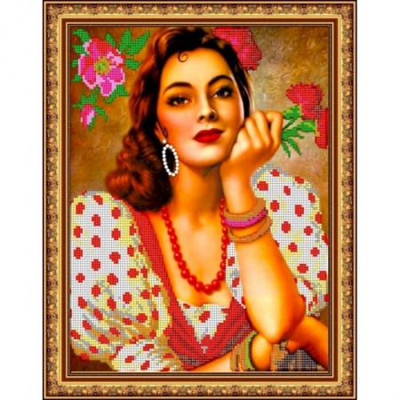 Набор для вышивания бисером №294 «Эсмиральда»