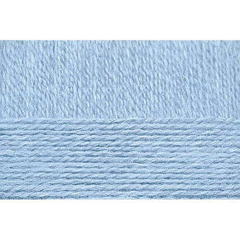 Деревенская шерсть. Цвет 177-Голубое небо. 10x100 г.