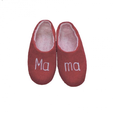 Войлочные тапочки «Mama» (нем). Размер 36