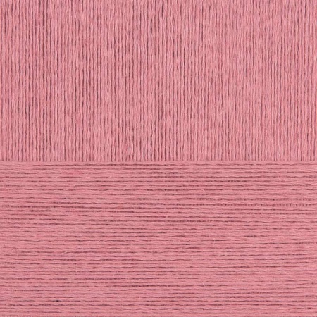 Льняная шерсть. Цвет 21-Брусника. 5x100 г.