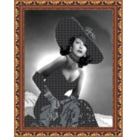 Набор для вышивания бисером «Сеньорита» 19*22 см