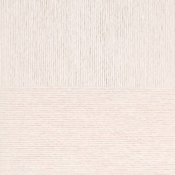 Льняная шерсть. Цвет 01-Белый. 5x100 г.